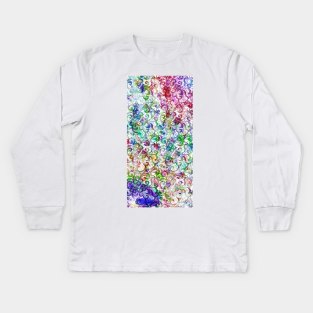 Tie Dye Lace Kids Long Sleeve T-Shirt